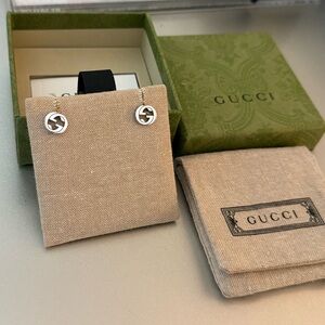 📍SOLD 📍Gucci Silver Stud Earrings
